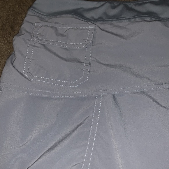 Athleta Wherever Skirt Skort Khaki Pleated Layered Style 219056, Size S or M - Picture 2 of 6